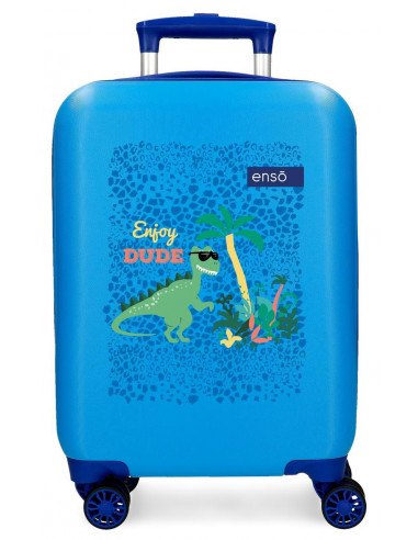 9151321 ABS SUITCASE 50CM 4W. ENSO DINO